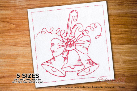 Christmas Bells Design: A Real-World Embroidery Review