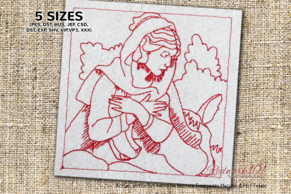 Christmas Crib Lineart Design