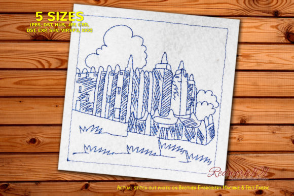 Djenne Town Bluework: A Thoughtful Embroidery Review