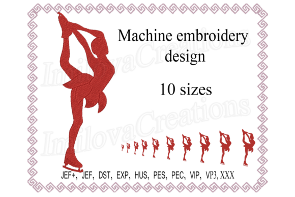 Figure Ice Skater Design