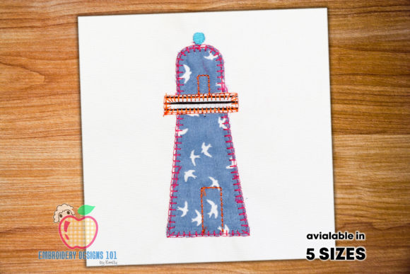 Light House Applique Design
