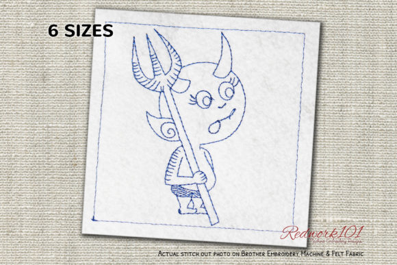 Sad Cartoon Devil Machine