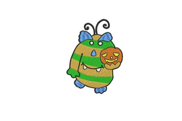Strippy Trick or Treat: A Playful, Practical Halloween Embroidery Pick